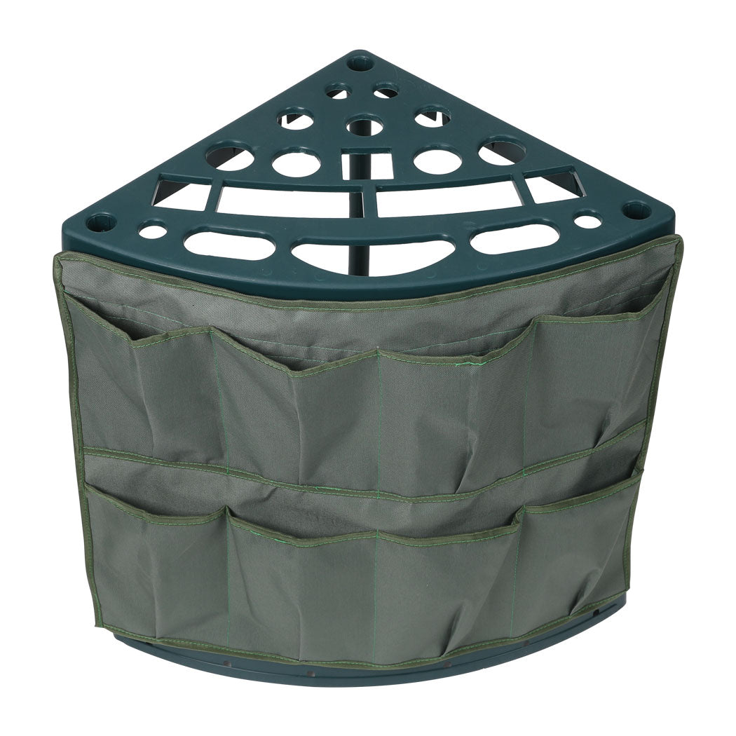 Lambu Garden Tools Rack Shed Storage-1864184719135084545 - arrange all your garden tools with the tool holder / organizer, from shovels, rakes, screwdrivers, dustpans and more