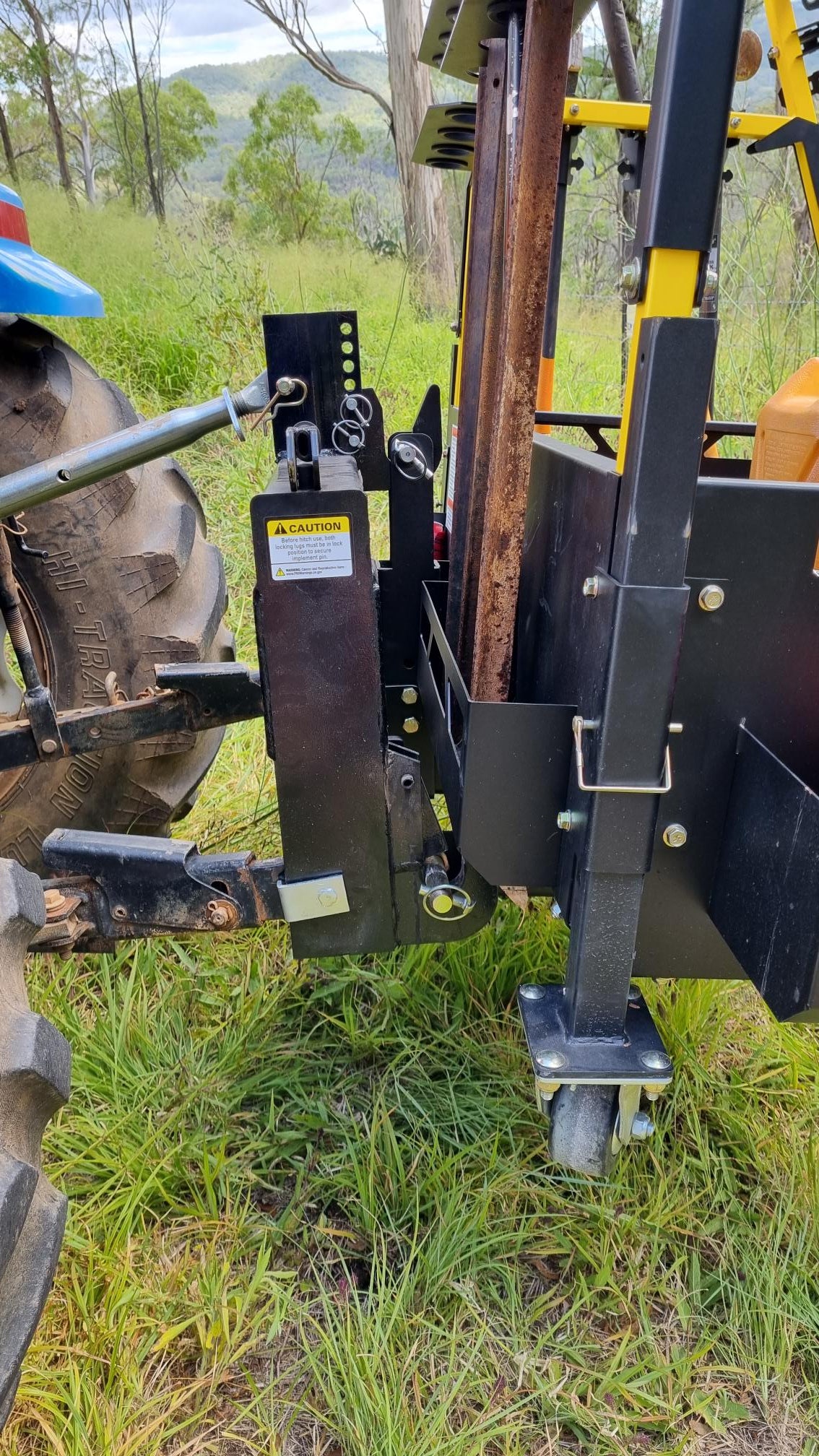 Heavy Duty Tractor Category 1 quick hitch from Big Tool Rack , fit to small compact new holland tractor