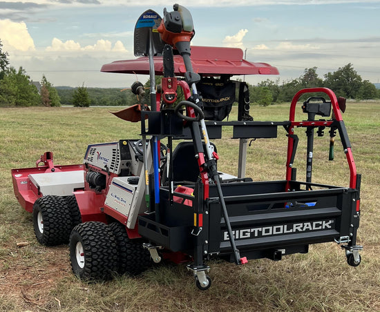 Ventrac tractor mower with ultimate rack carry all available from 626 group toowoomba