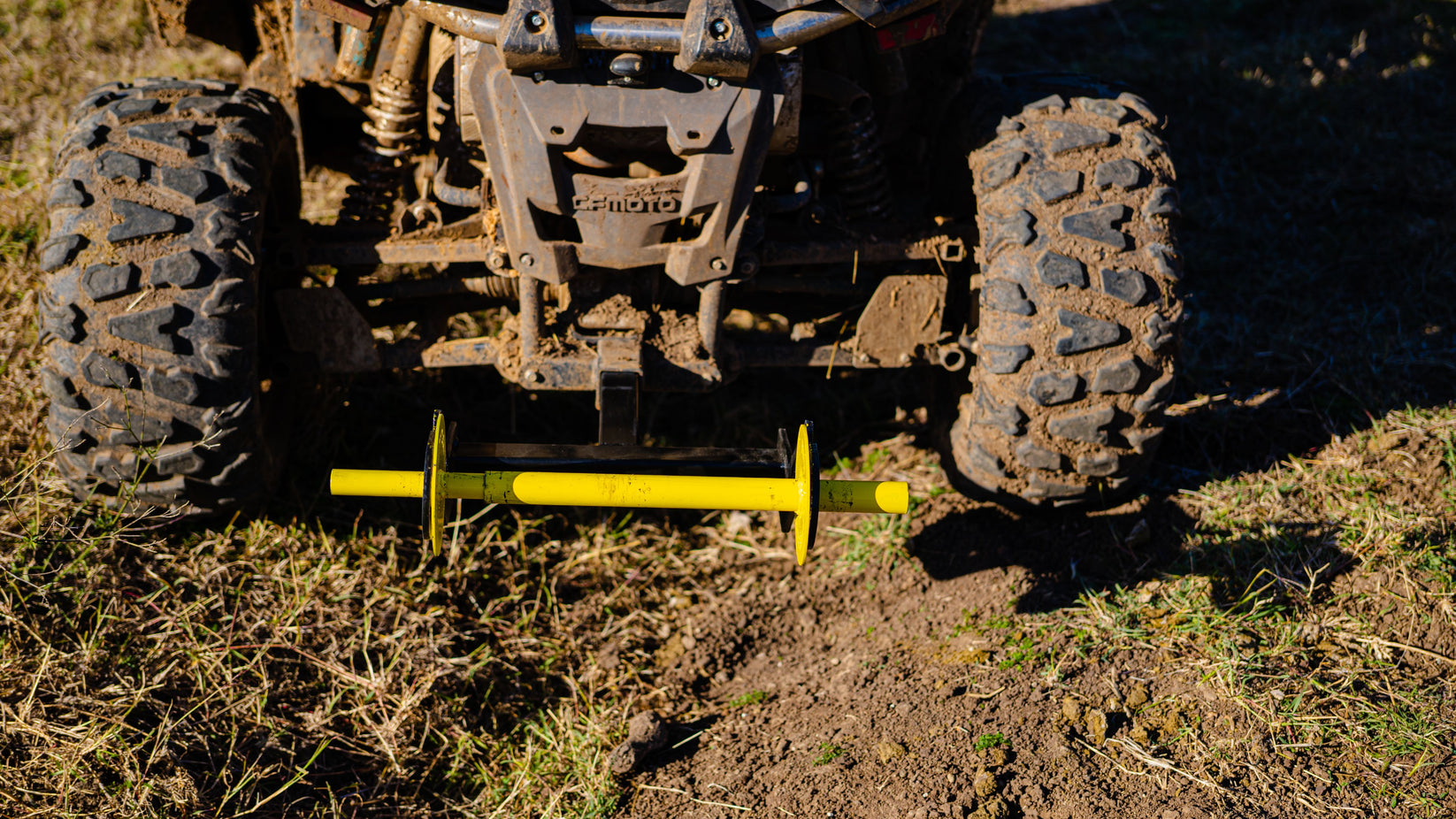 Tow Hitch Mounted SINGLE Barbed Wire Unroller 626group