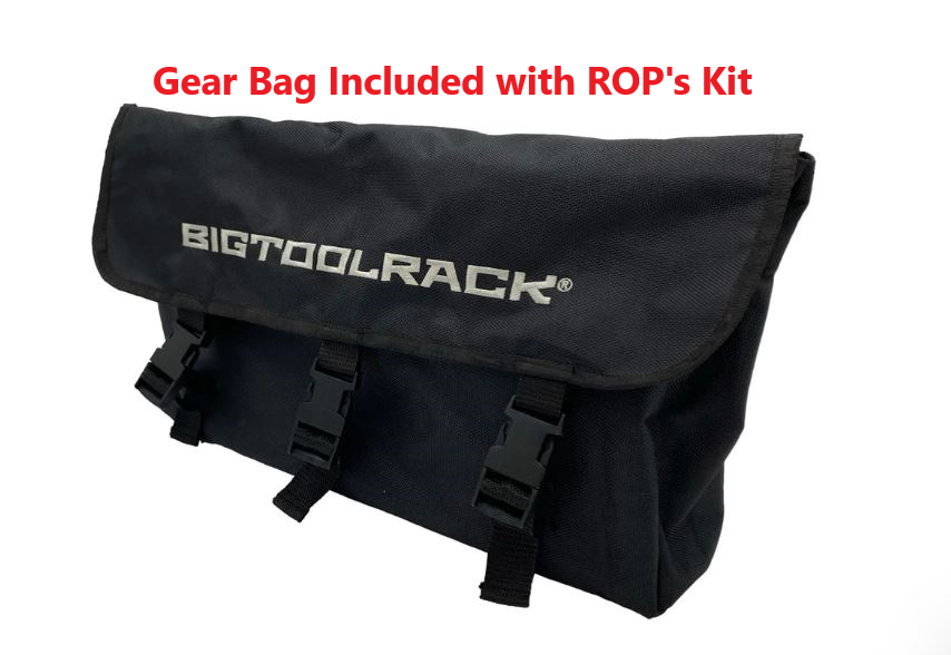 Big Tool Rack - Rops Rack Package & Gearbag for Mower/Tractor/Excavato ...